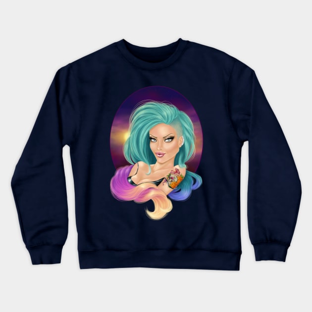 SUNSET Crewneck Sweatshirt by Gisele_Constantino